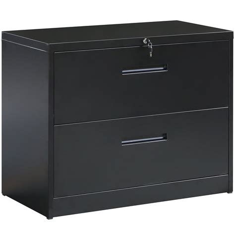 two drawer file cabinet steel lock black|lockable 2 drawer file cabinet.